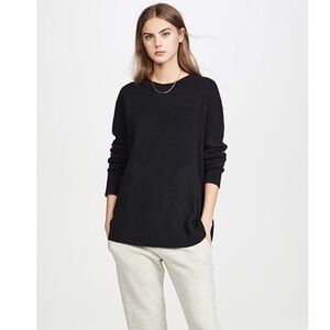 New w/ Tags James Perse Black Cashmere Tunic size 2 / Medium.